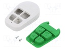 Enclosure: for remote controller; X: 36mm; Y: 58mm; Z: 13mm; ABS