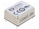 Isolated Board Mount DC/DC Converter, 2:1 Input, ITE, 1 Output, 6 W, 15 V, 400 mA