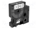 Tape; Width: 9mm; Colour: white; Character colour: black; L: 7m