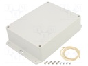 Enclosure: multipurpose; X: 146mm; Y: 186mm; Z: 55mm; Ritec; IP65