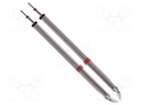 Tip; bent chisel; 1.78mm; 420÷475°C; for TZ-KIT-2 hot tweezers