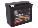 Re-battery: acid-lead; 12V; 18Ah; AGM; maintenance-free,right +