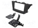 Radio mounting frame; Toyota; 2 DIN; black