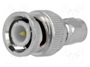 Adapter; BNC plug,SMA male