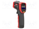 Infrared thermometer; LCD; -32÷420°C; Accur.(IR): ±1,5%,±1,5°C