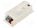 Power supply: switched-mode; LED; 36W; 24÷42VDC; 700÷850mA; IP20