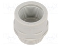 Reduction of threads for glands; Int.thread: PG13,5; polyamide