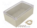Enclosure: multipurpose; X: 120mm; Y: 200mm; Z: 75mm; Ritec; ABS; IP65
