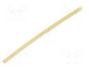 Insulating tube; natural; -20÷155°C; Øint: 2mm; L: 200m