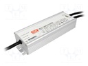 Power supply: switched-mode; LED; 155W; 74÷148VDC; 1050mA; IP67