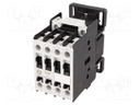Contactor: 3-pole; NO x3; Auxiliary contacts: NO; 24VAC; 9A; CL