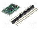 DC-motor driver; DRV8833; 50kHz; PWM; 1.2A; Uin mot: 2.7÷10.8V