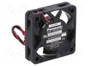 Fan: DC; axial; 5VDC; 40x40x10mm; 9.6m3/h; 24.5dBA; ball bearing