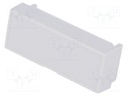 Terminal cover; grey