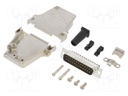D-Sub; PIN: 25; male; shielded,with strain relief; angled 45°