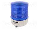 Signaller: lighting; continuous light,blinking light; blue; IP44
