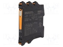 Converter: analog signals; DIN; 0÷20mA,4÷20mA; 20÷30VDC; -20÷60°C