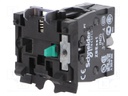 Contact block; 22mm; Harmony XB4; -25÷70°C; front fixing