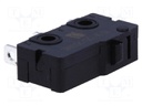 Microswitch SNAP ACTION; without lever; SPDT; 10.1A/250VAC; IP40