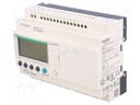 Programmable relay; IN: 12; Anal.in: 0; OUT: 8; OUT 1: relay; DIN