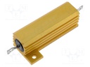 Resistor: wire-wound; with heatsink; screw; 680mΩ; 50W; ±5%