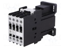 Contactor: 3-pole; NO x3; Auxiliary contacts: NC; 24VDC; 9A; CL