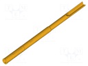 Test probe socket; Contact plating: gold-plated; KS-101; 26mm