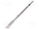 Tip; knife; 0.7x3.5mm