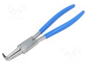 Pliers; for circlip; internal; 85÷140mm; Pliers len: 300mm