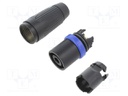 Connector: circular; soldering; male; speakON STX; 9÷16mm; 6mm2