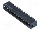 Connector: wire-board; female; PIN: 10; 2.54mm; SMT; socket; 6A