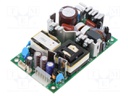 AC/DC Open Frame Power Supply (PSU), ITE & Medical, 1 Output, 180 W, 225W @ 7CFM, 85V AC to 264V AC