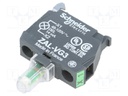 Illuminating unit; 22mm; Harmony XB4; -25÷70°C; Illumin: LED