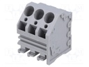 PCB terminal block; angled; 7.5mm; ways: 3; on PCBs; 0.2÷6mm2; 30A