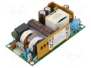 AC/DC Open Frame Power Supply (PSU), ITE & Medical, 1 Output, 80 W, 100W @ 10CFM, 80V AC to 264V AC