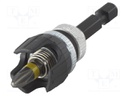 Holders for screwdriver bits; Socket: 1/4"