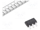 IC: comparator; low-power; No.of comp: 1; 1.3us; SMT; SOT25; 50nA