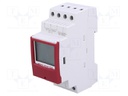 Programmable time switch; Range: 1 year; SPDT x2; 100÷230VAC; DIN