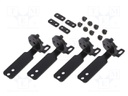 Holder; Mounting: side,for back plate