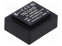 Transformer: encapsulated; 0.51VA; 230VAC; 6V; PCB; IP00; 44g; TEZ