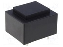 Transformer: encapsulated; 2.6VA; 230VAC; 6V; 434mA; Mounting: PCB