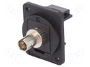 Connector: fiber optic; coupler; ST,both sides; Mat: plastic