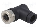 Plug; M12; PIN: 5; female; A code-DeviceNet / CANopen; for cable