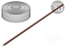 Wire; stranded; Cu; 2x0,14mm2; PVC; red,black; 250V; -5÷85°C; 5m