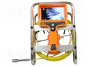 Inspection camera; Display: LCD 7"; Cam.res: 720x480; Len: 35m