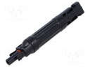 Coupler; straight; 10A; Des: fuse x1