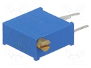 Potentiometer: mounting; multiturn; 50kΩ; 500mW; THT; ±10%; linear