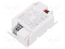 Power supply: switched-mode; LED; 8W; 30÷42VDC; 200mA; 198÷264VAC