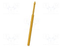 Test needle; Operational spring compression: 8mm; 5A; Ø: 1.3mm