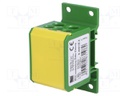 Splice terminal: distribution block; 2.5÷50mm2; ways: 1; TS35